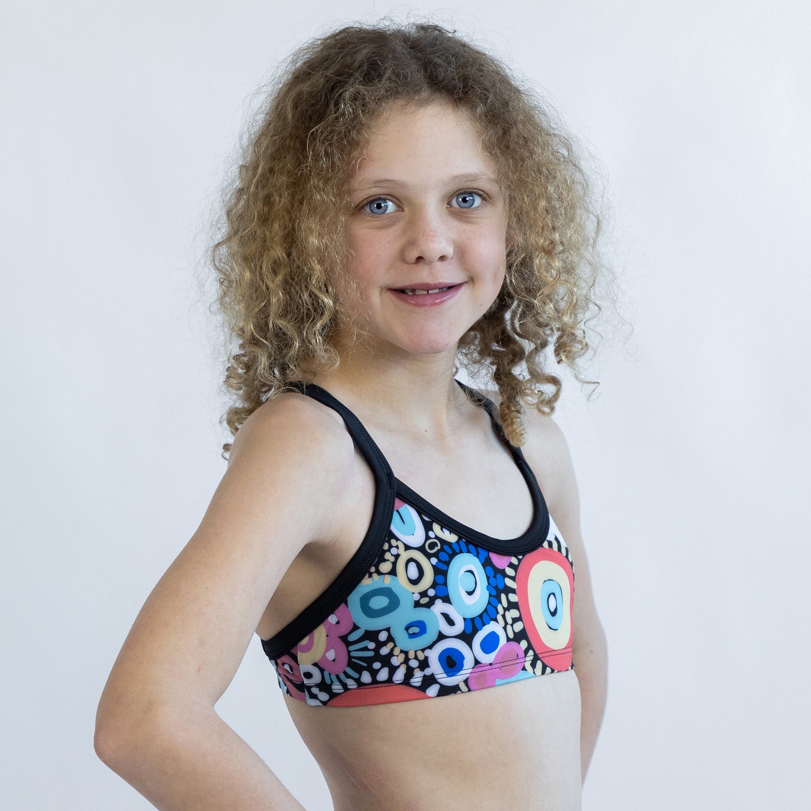 Maralma Girl's Scoop Bikini Top