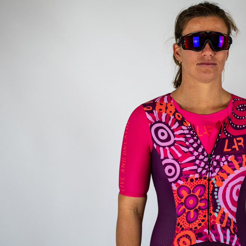 Pink Generations Velocity Aero Tri Suit