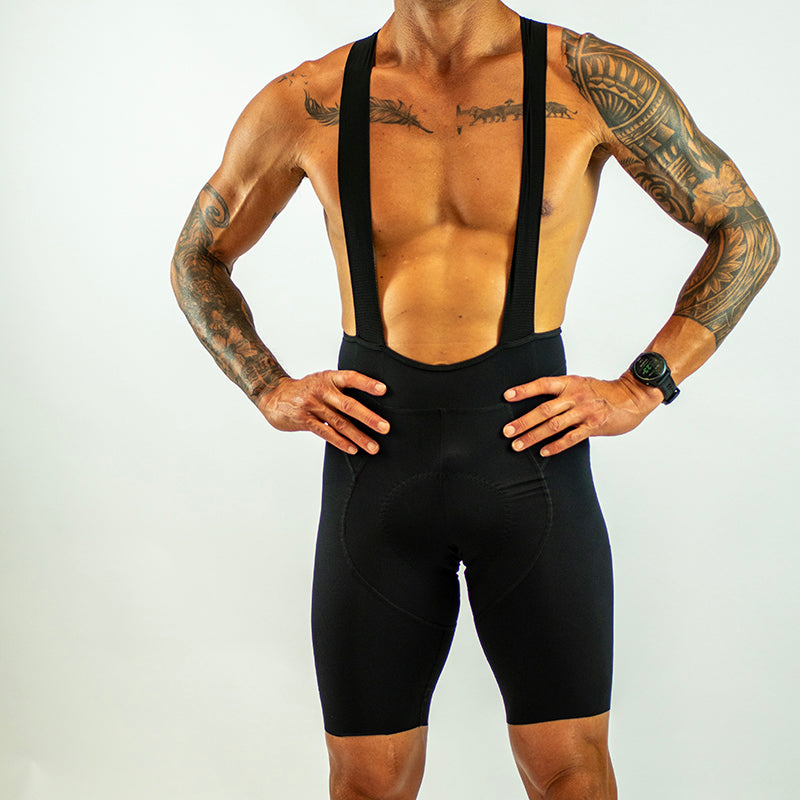 Black Men's Sprinters Bib