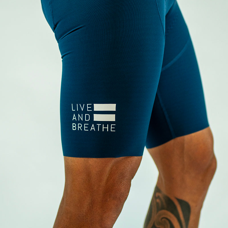 Teal Men's Sprinters Bib