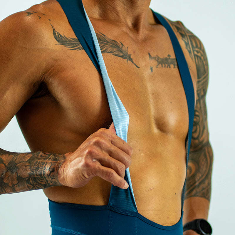 Teal Men's Sprinters Bib