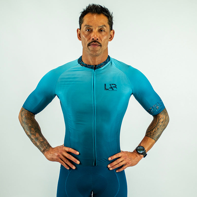 Blue Men's Sprinters Jersey