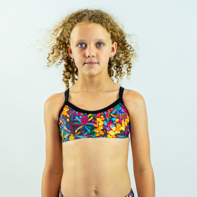 Australiana Girl's Scoop Bikini Top