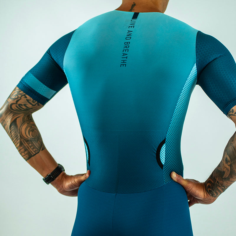 Teal Men's Velocity Aero Tri Suit