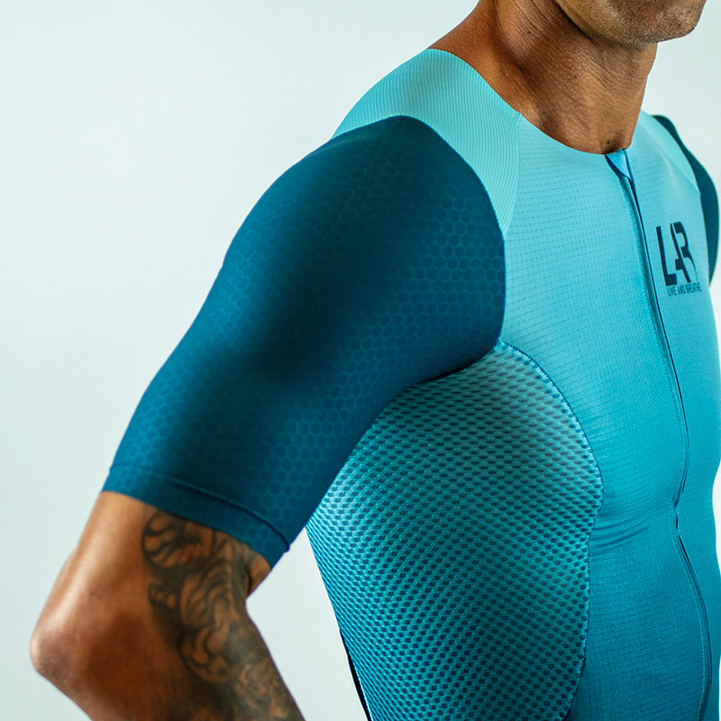 Teal Men's Velocity Aero Tri Suit