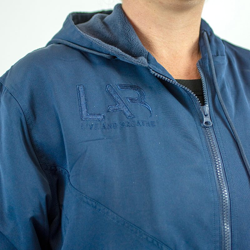Long Line Jacket - Navy