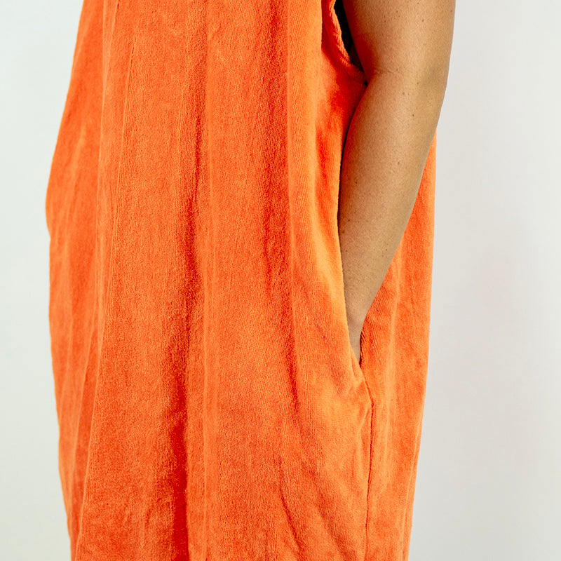 LAB Orange Hooded Towel