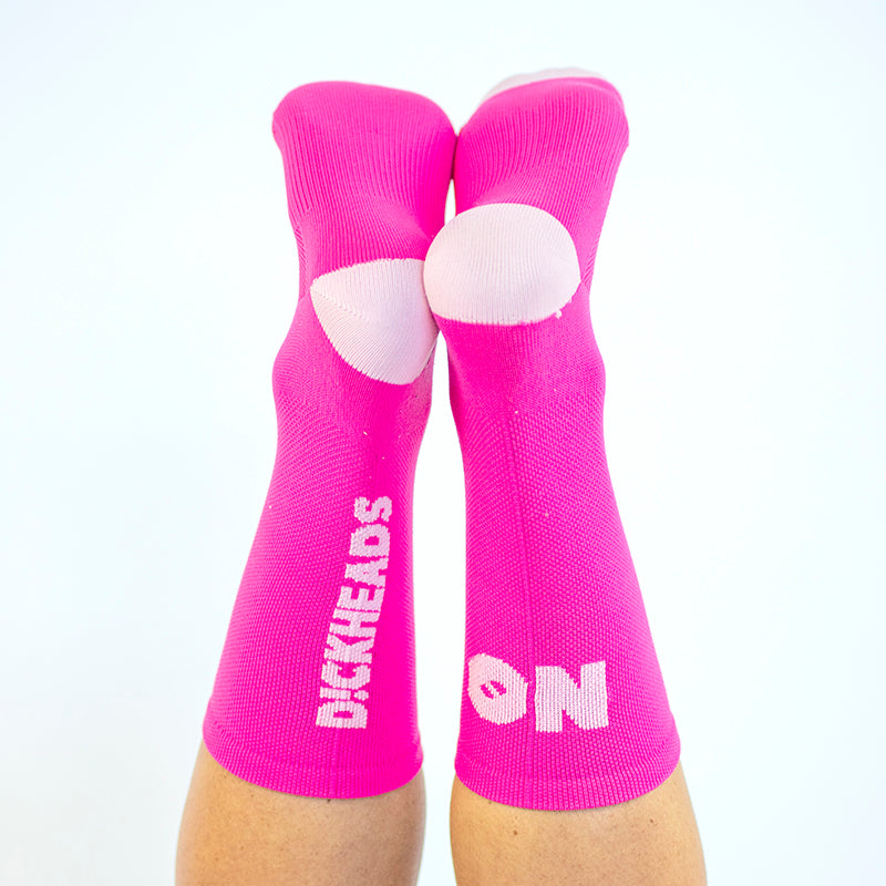 The 'No D!ckheads' Crew Socks