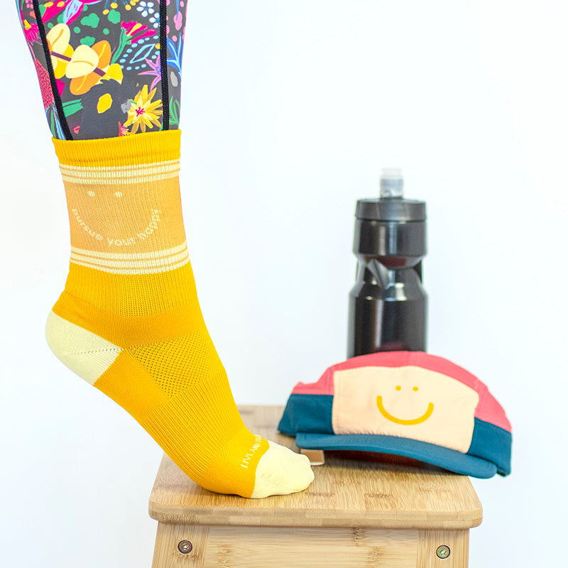 The 'Happy' Mid Socks