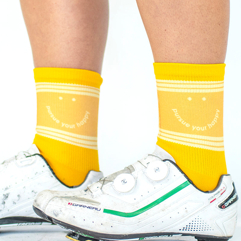 The 'Happy' Mid Socks
