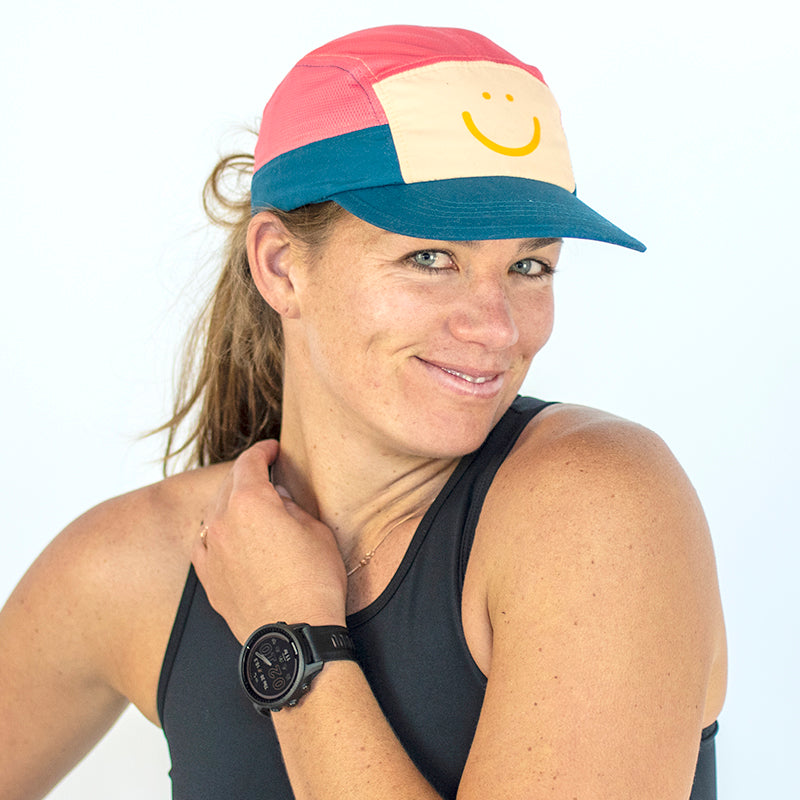 Run happy hat on sale