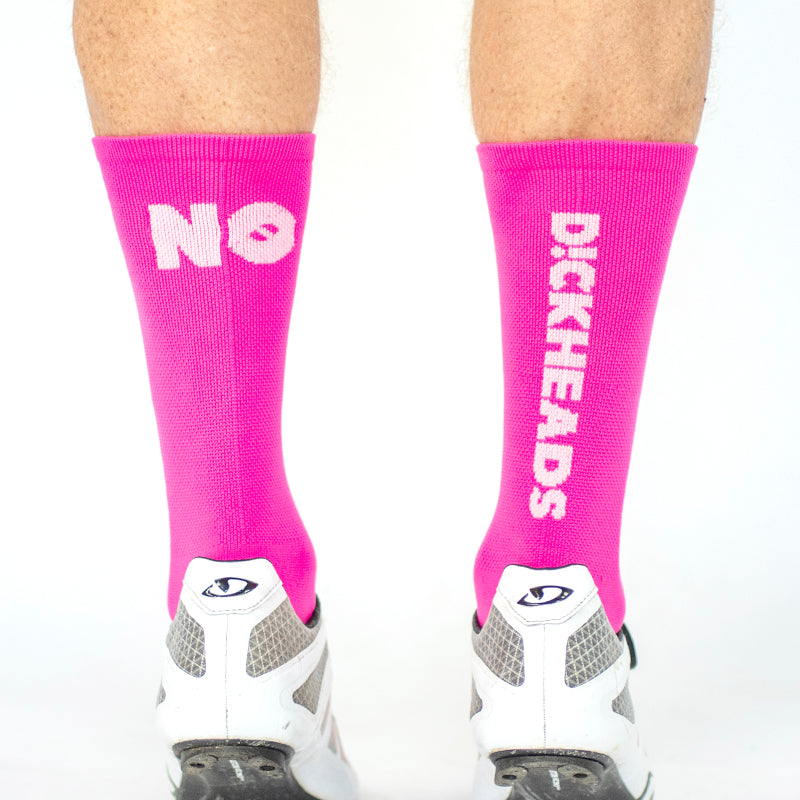The 'No D!ckheads' Crew Socks
