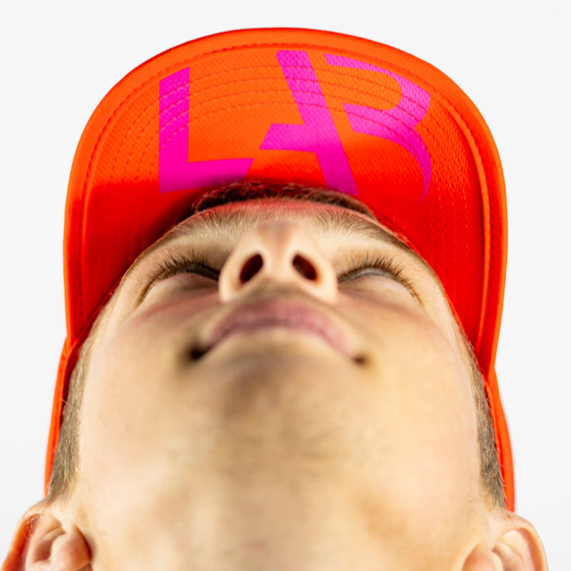 The 'Smiles & Miles' Pink Camper Hat