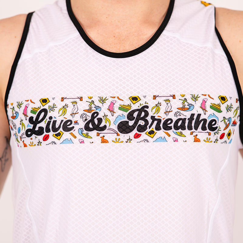 Aussie Icons Men's Run Tank