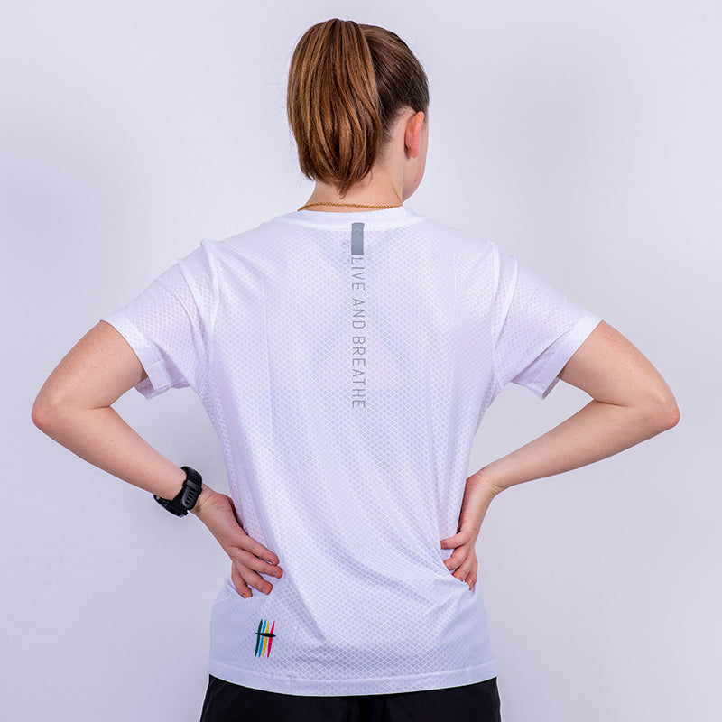 White Women's Tech Tee