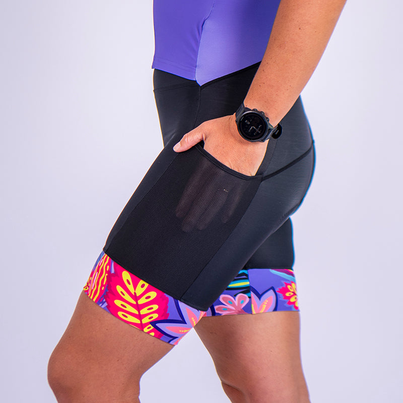 Purple Reign Women's Sleeve Tri Suit