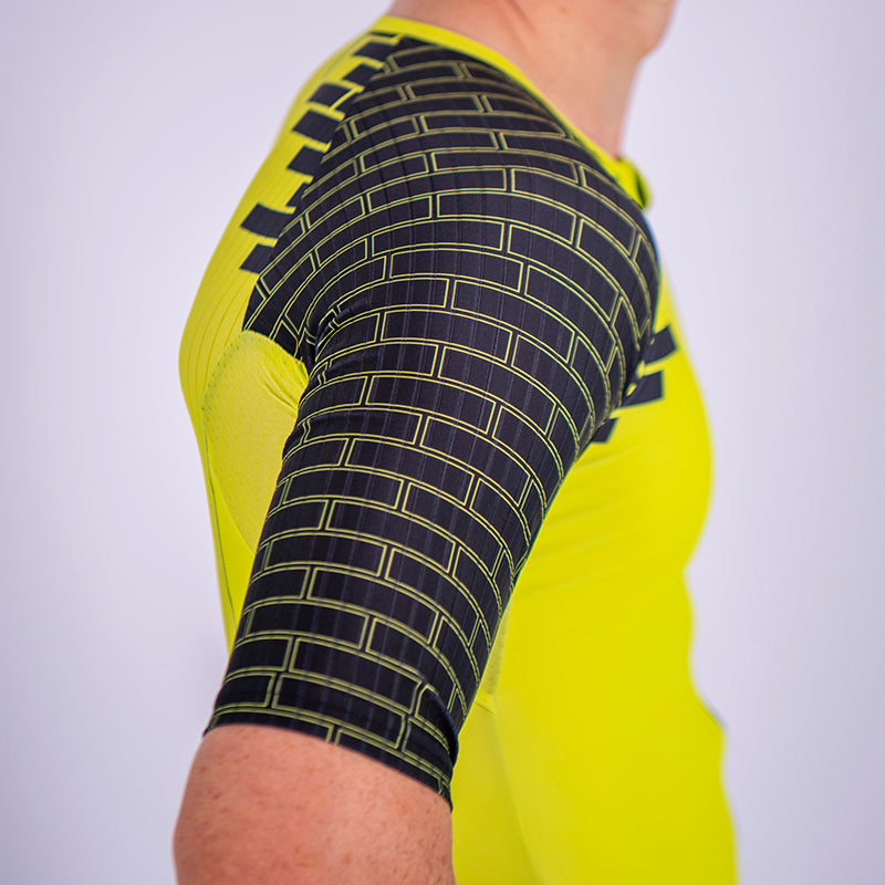 Lellow Men's Sleeve Tri Suit