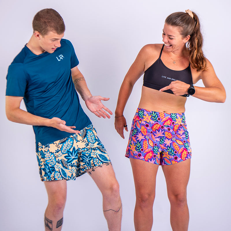 Purple Reign 2-in-1 Women's Run Shorts