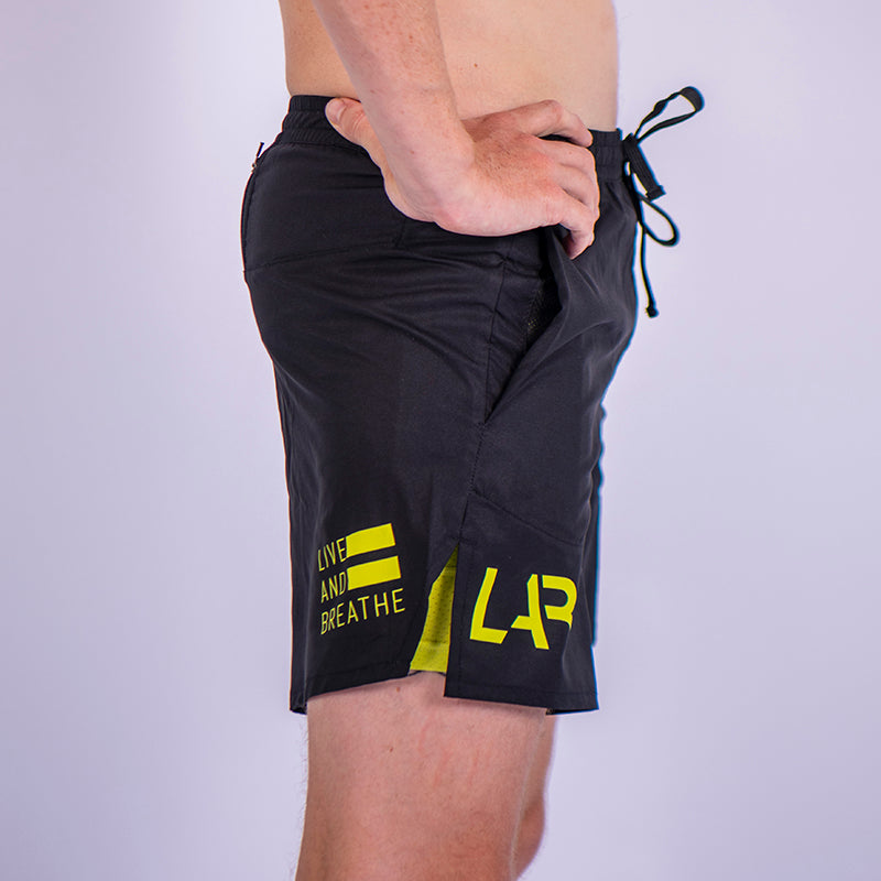 Lellow 2-in-1 Men's Run Shorts