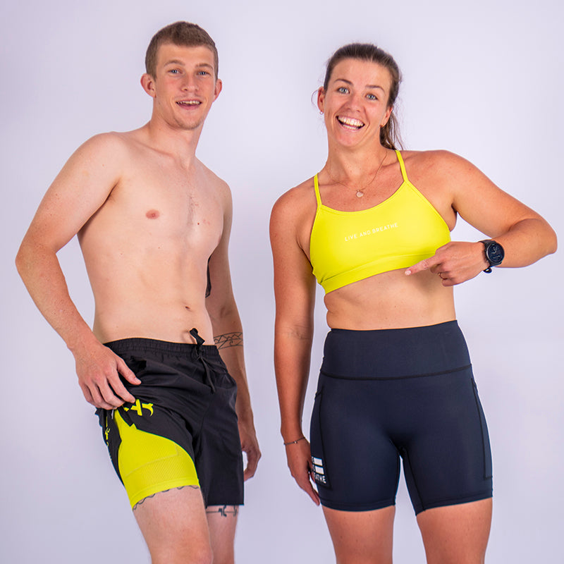 Lellow 2-in-1 Men's Run Shorts