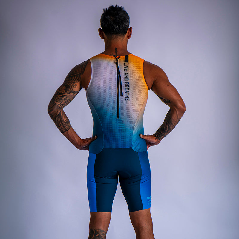 PHASE Velocity Back Zip Men's Tri Suit