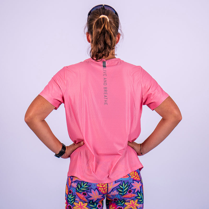 Dusty Rose Women's Tech Tee