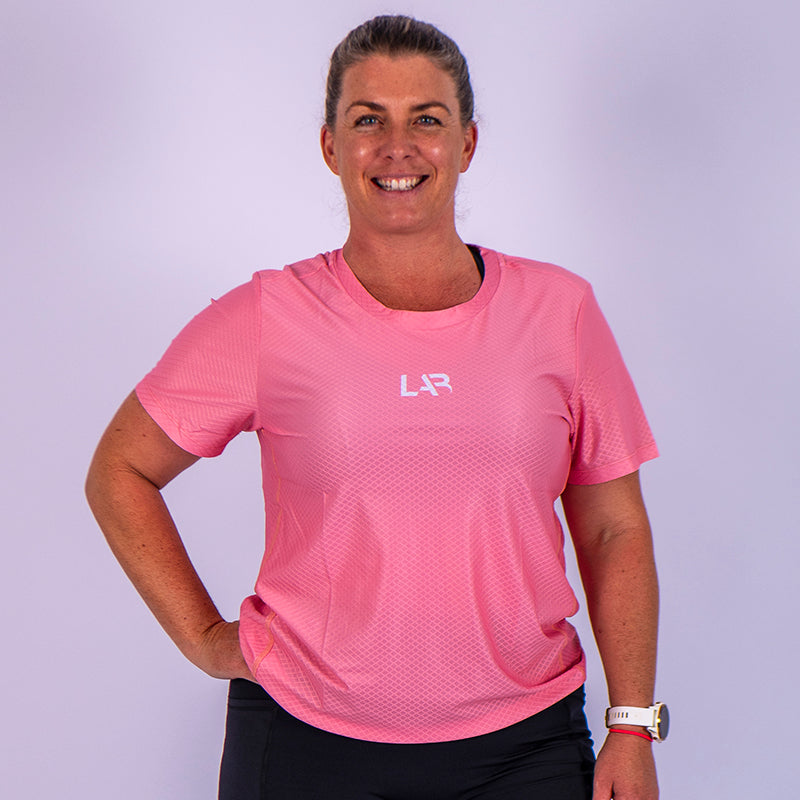 Dusty Rose Women's Tech Tee