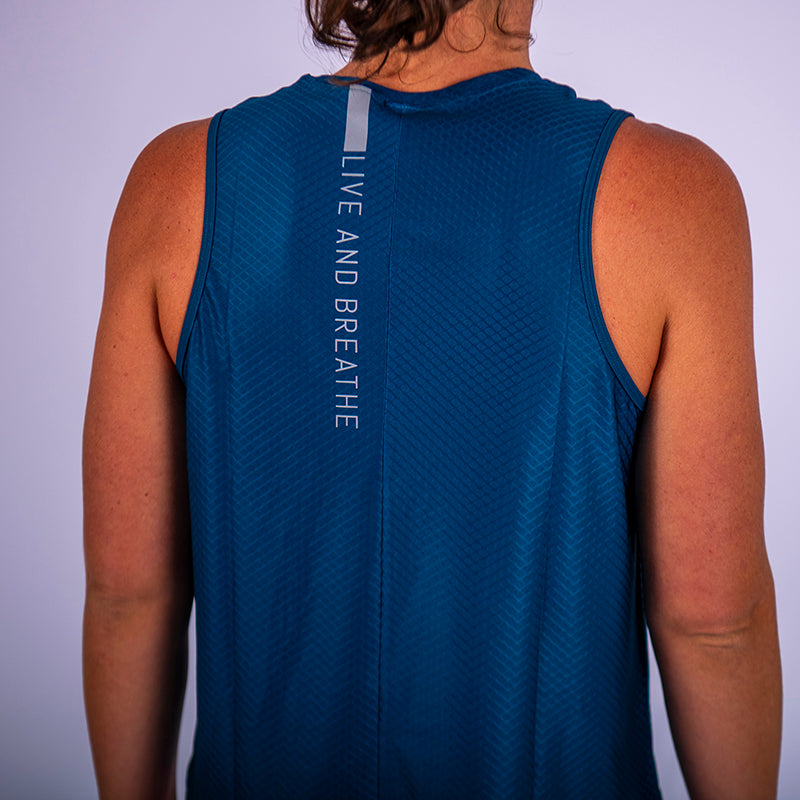 Teal Limitless Run Tank