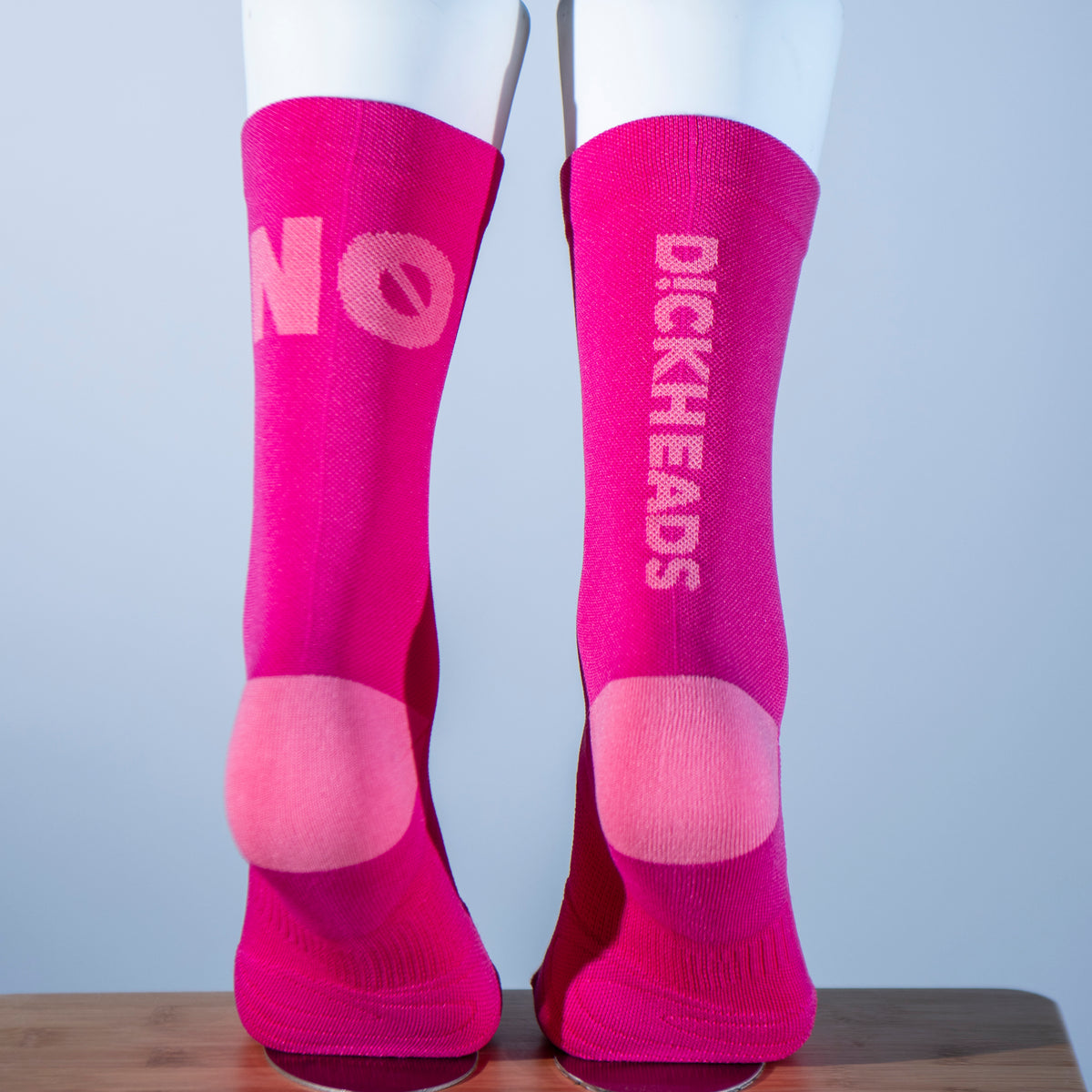 The 'No D!ckheads' Crew Socks