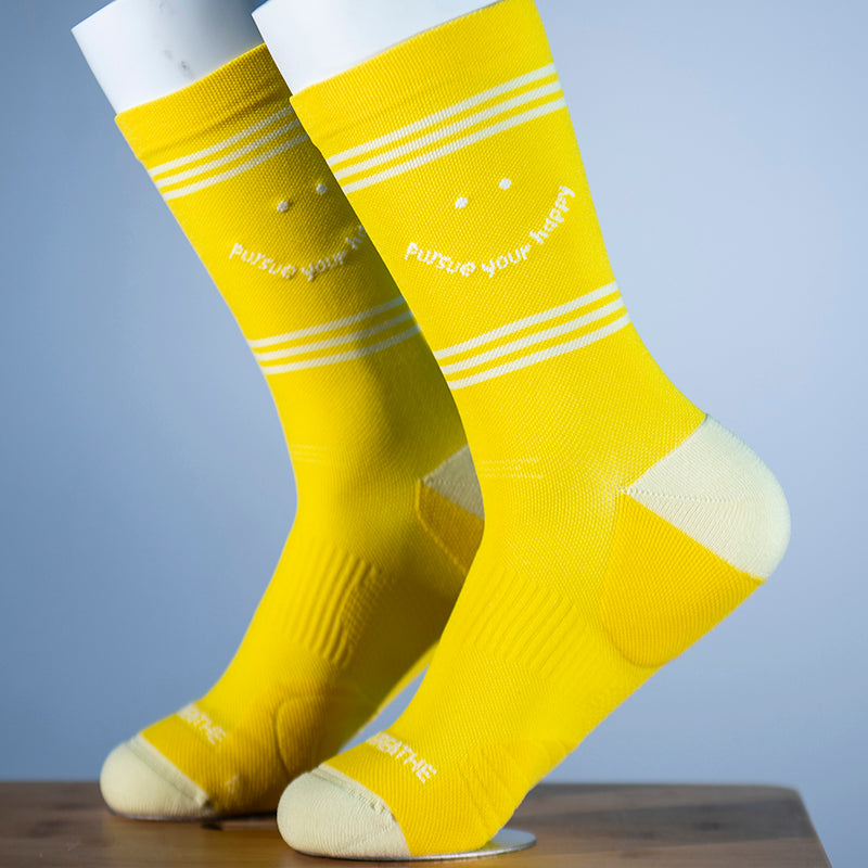 The 'Happy' Crew Socks
