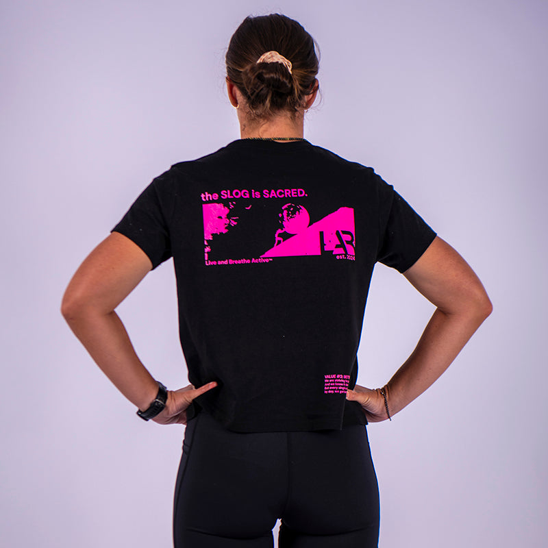 The 'Slog' Tee - Women's Black