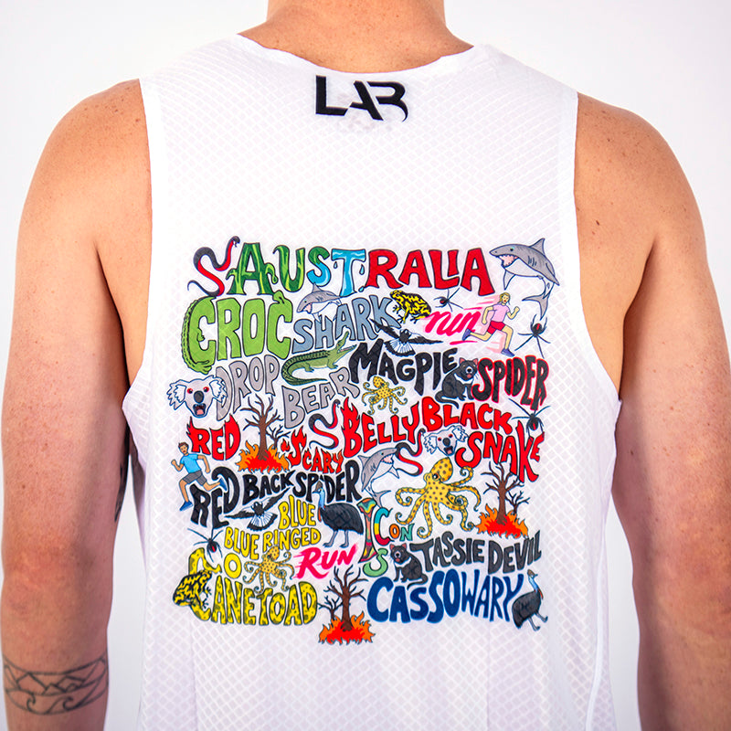 Dangerous Icons Men's Velocity Run Tank