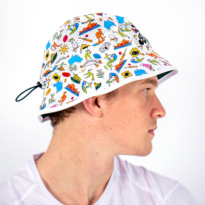 The 'Aussie Icons' Bucket Run Hat