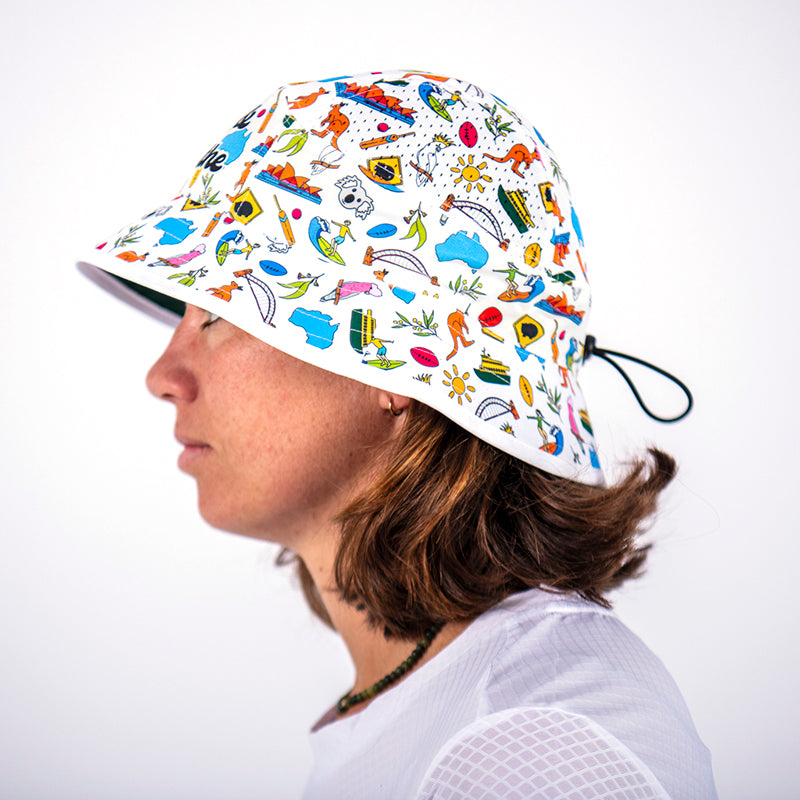 The 'Aussie Icons' Bucket Run Hat