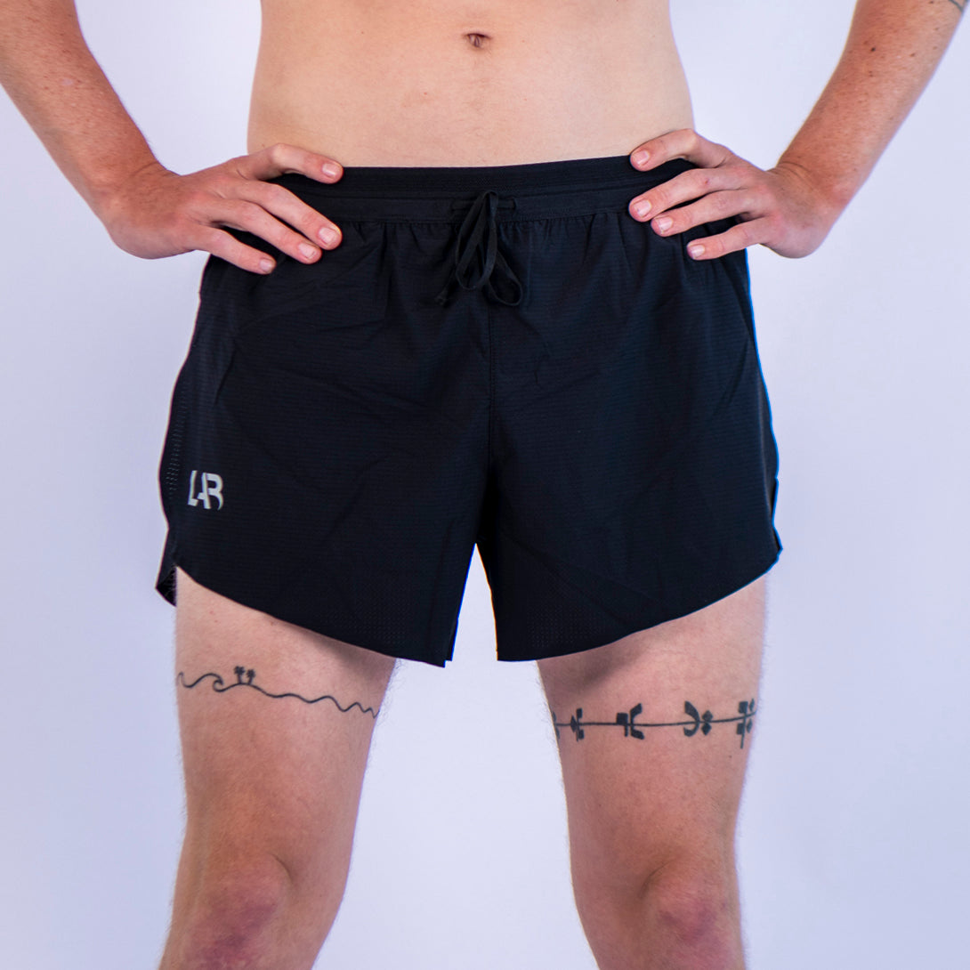 Velocity Men's Black Run Shorts