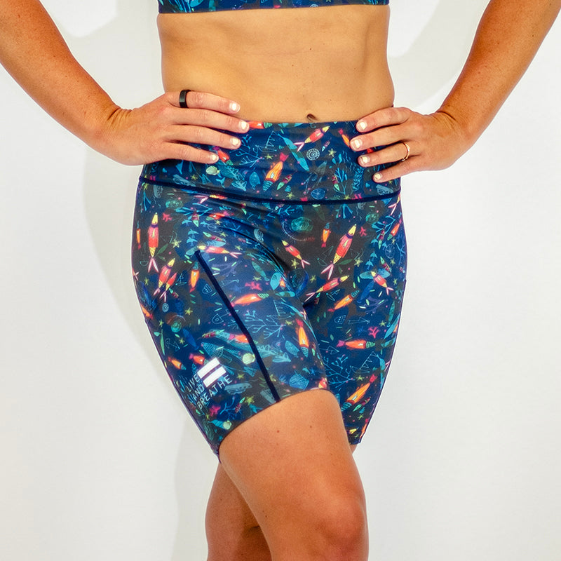 Reef Seamless Mid Thigh Shorts