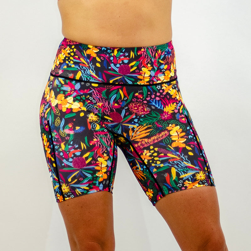 STABRIDGE】SUPPLEX MID SUMMER SHORTS（Bright Floral Compression 