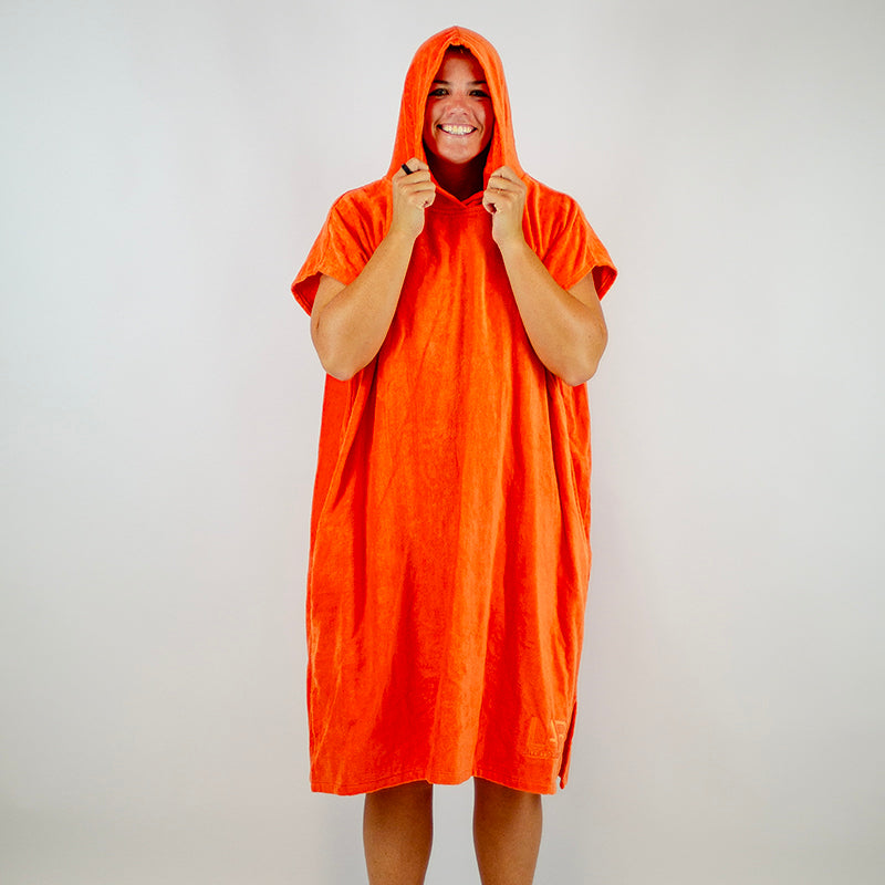 LAB Orange Hooded Towel