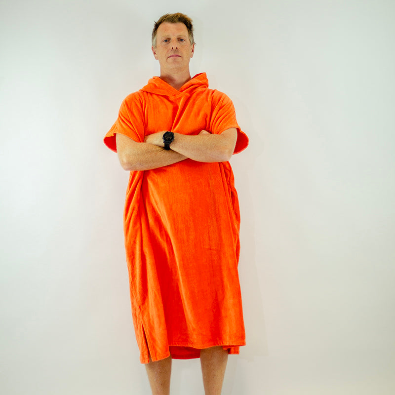 LAB Orange Hooded Towel