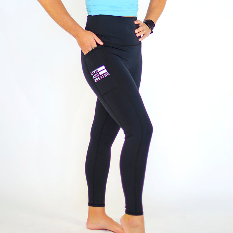 High Waist Seamless Full Length Tights