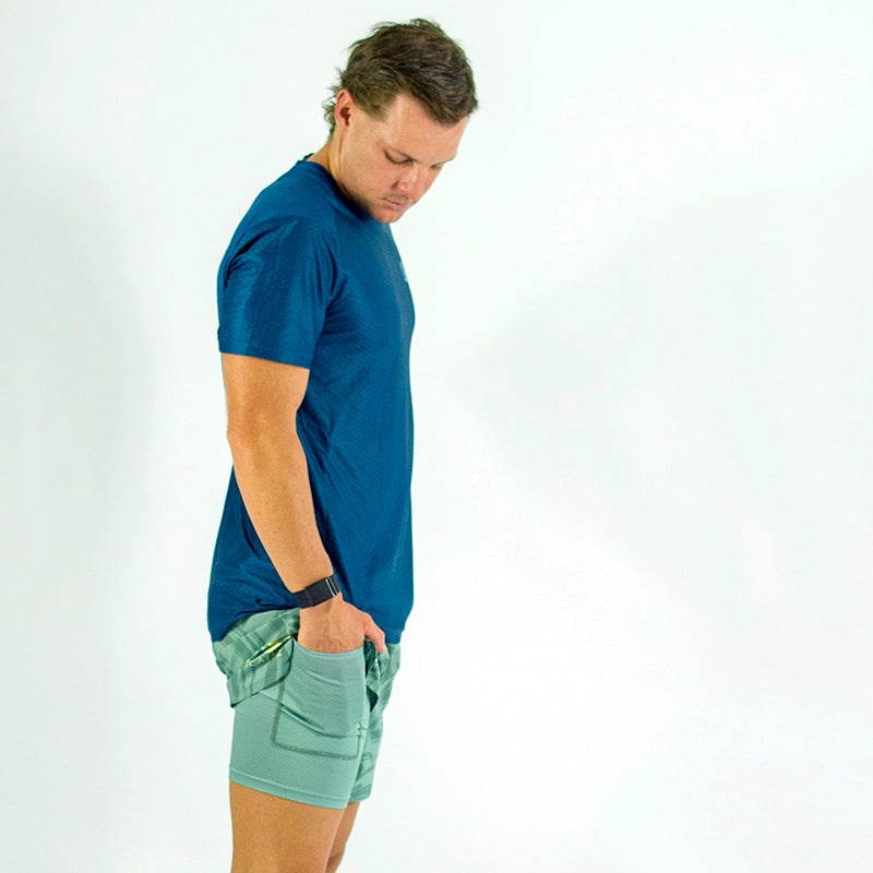 Teal Men's Tech Tee
