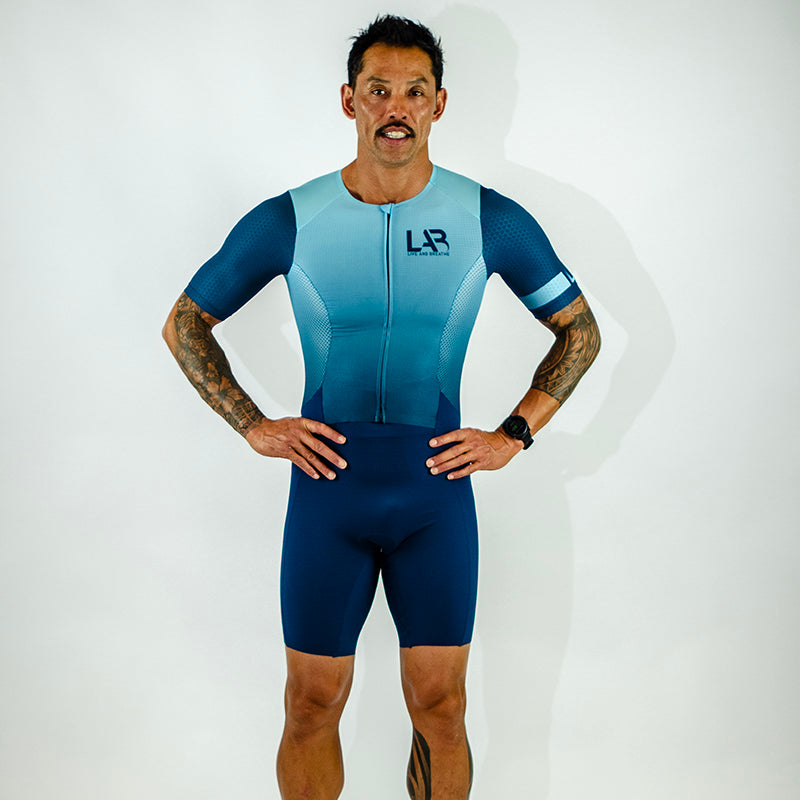 Teal Men's Velocity Aero Tri Suit