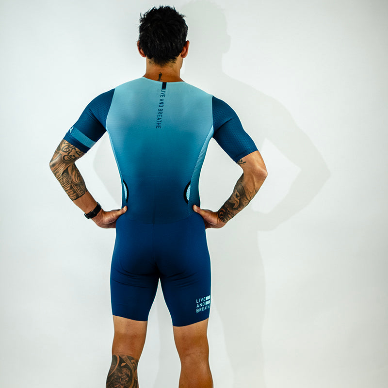 Teal Men's Velocity Aero Tri Suit