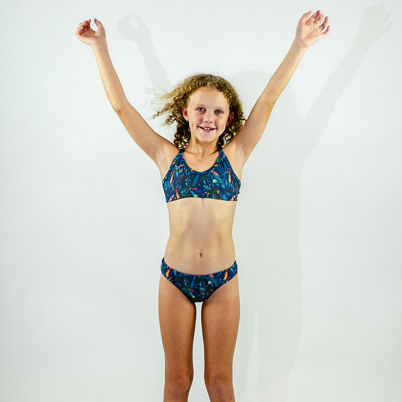 Reef Girl's Scoop Bikini Top