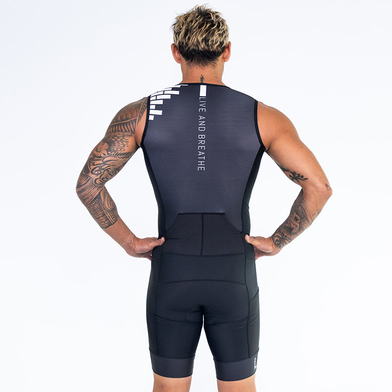Foundations Men's Zip Tri Suit