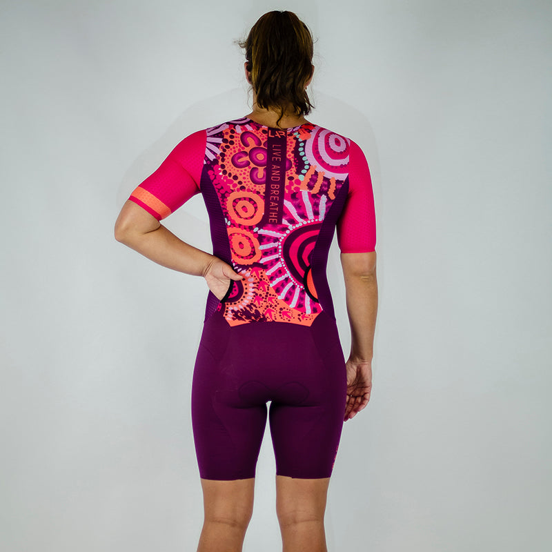 Pink Generations Velocity Aero Tri Suit