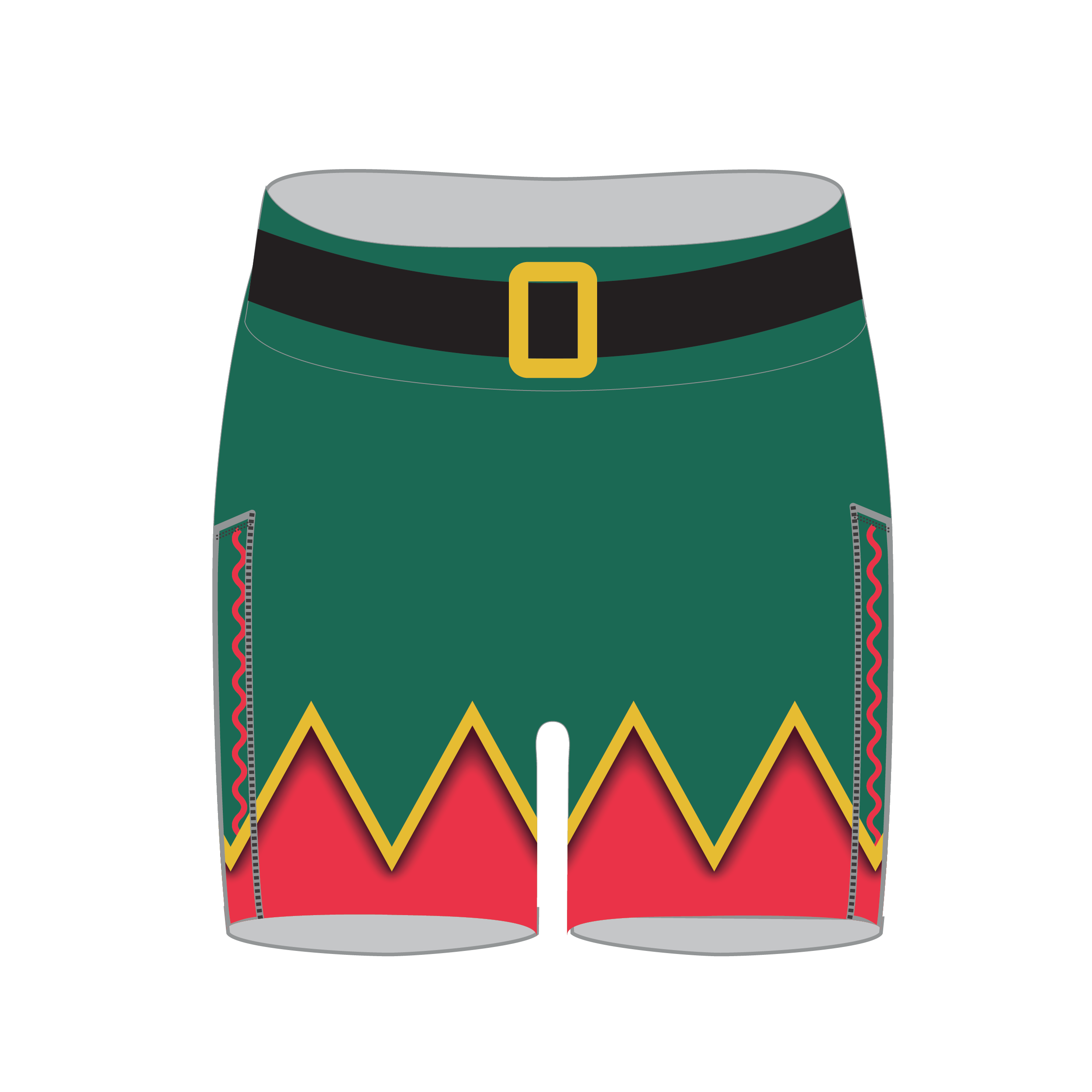 Elf Seamless Mid Thigh Shorts