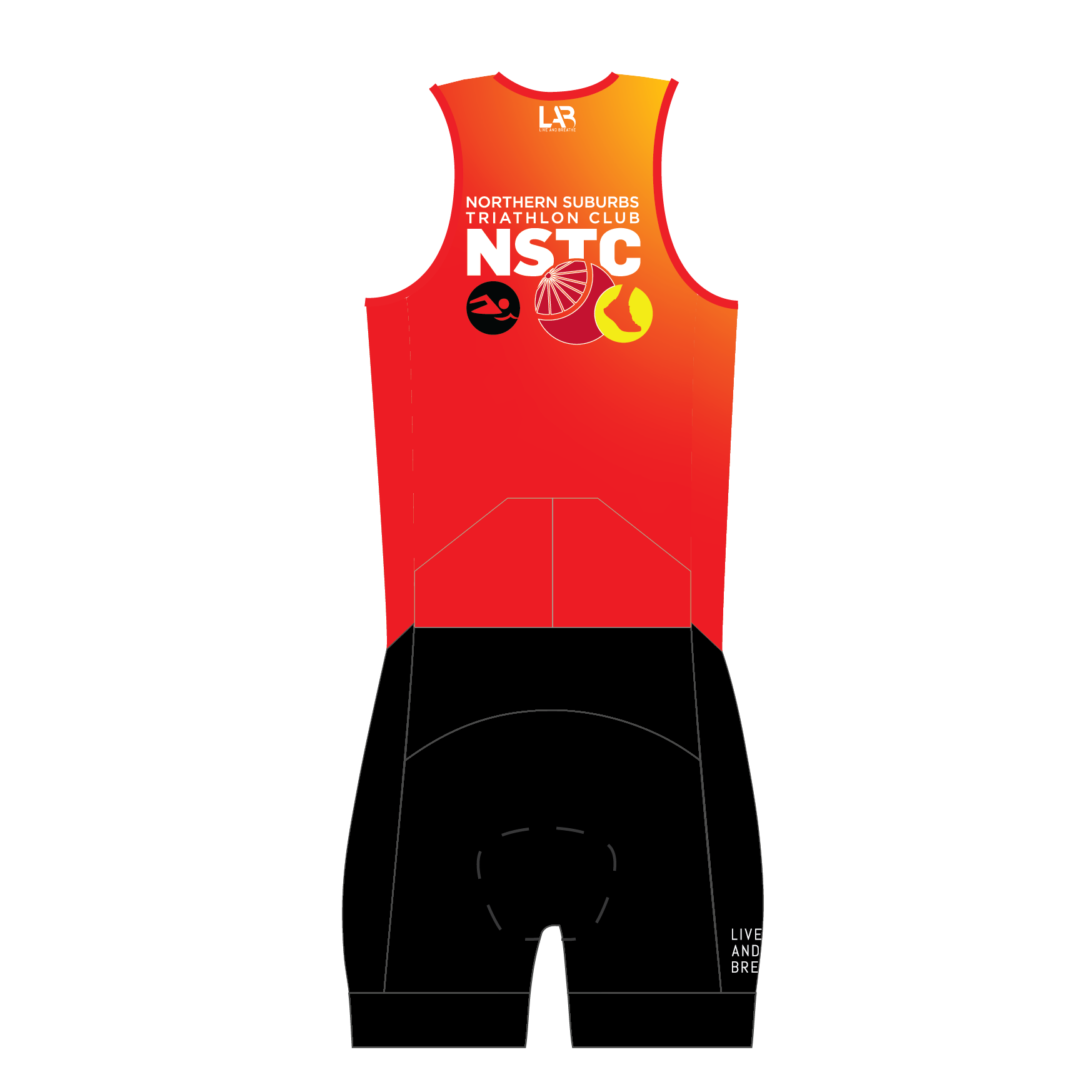 NSTC Men's Sleeveless Tri Suit