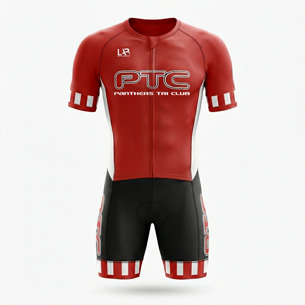 Panthers Men's Sleeve Tri Suit