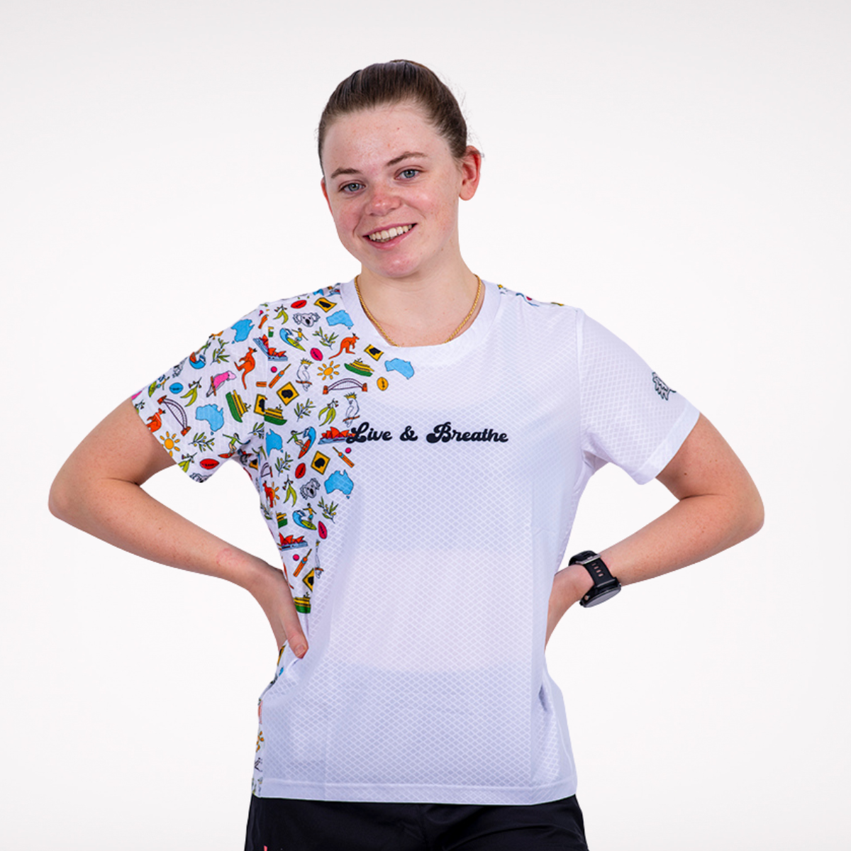 Aussie Icons Women's Tech Tee